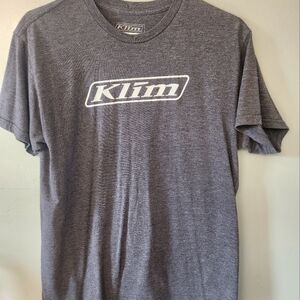 Mens Medium, Gray Klim Tee